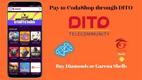 codashop dito sim|Codashop Philippines .
